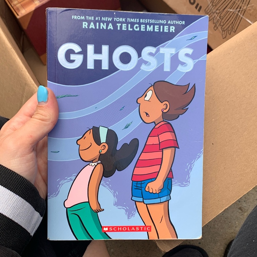 Ghosts book by Raina Telgemeier paper back